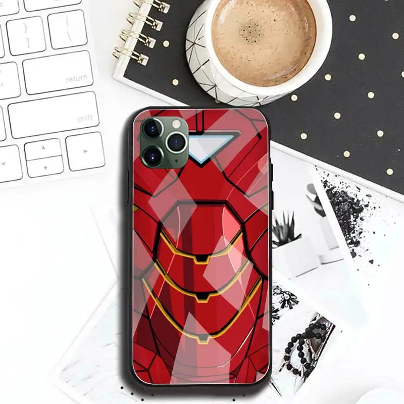 Чехол из закаленного стекла для iPhone 13 12 11 Pro Mini XR XS MAX 8X7 6S 6 Plus SE 2020 | Мобильные