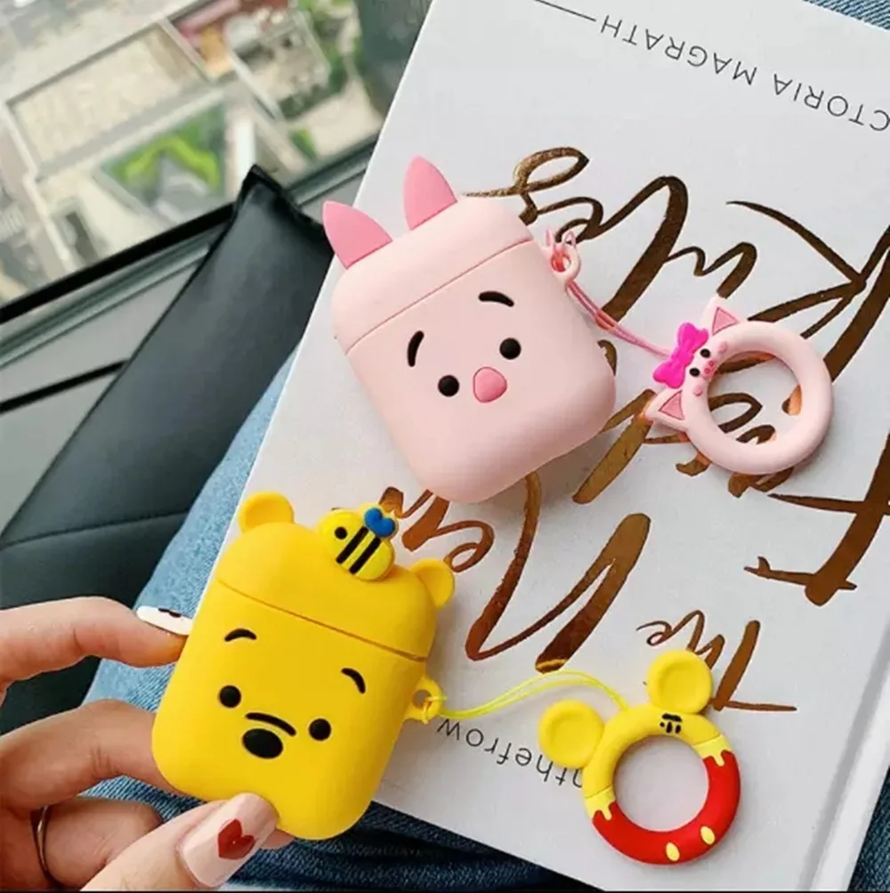 Для AirPods чехол милый мультфильм защитный чехол прекрасный для Airpods беспроводные наушники чехол для Air pods аксессуары чехол для наушников