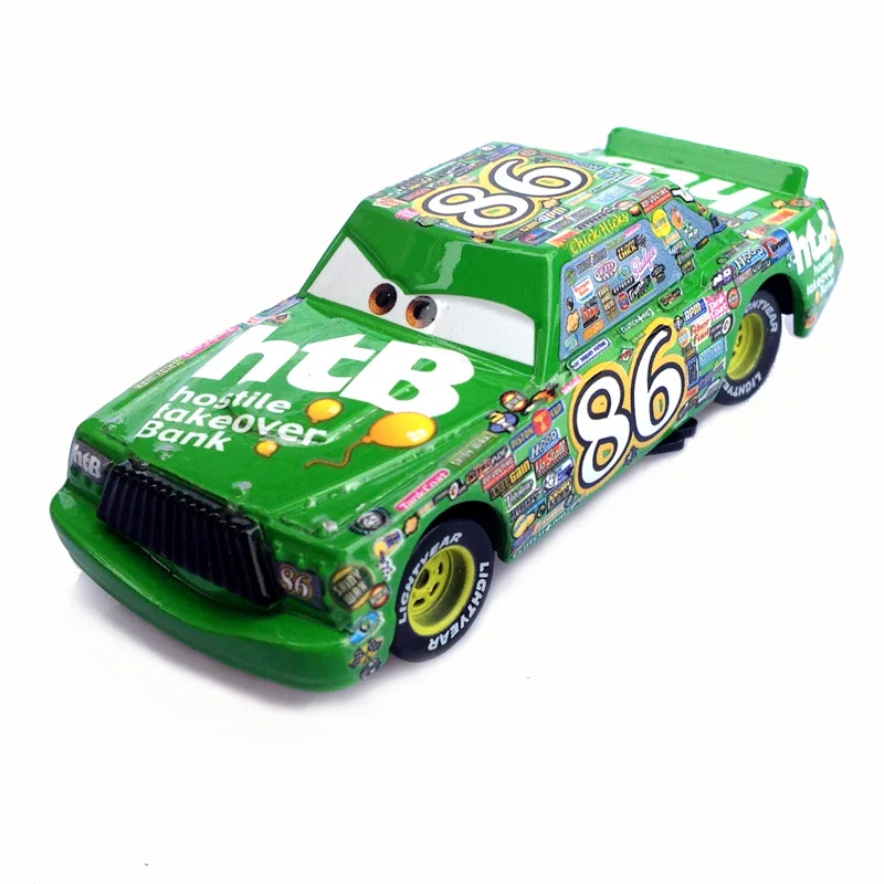 Disney Pixar Cars Lightning McQueen Die Car King Road Rage Chino Sally детская игрушка гоночный автомобиль общая
