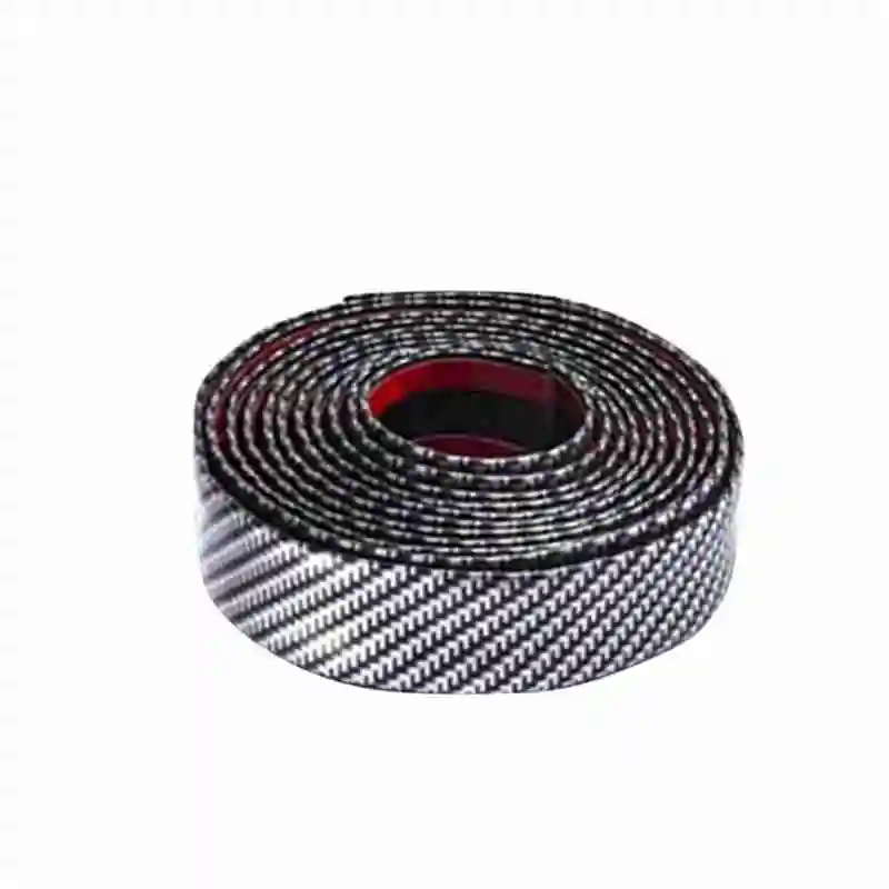 

Car threshold strip, universal modified pedal trim strip, carbon fiber grain bumper, trunk anti-collision strip