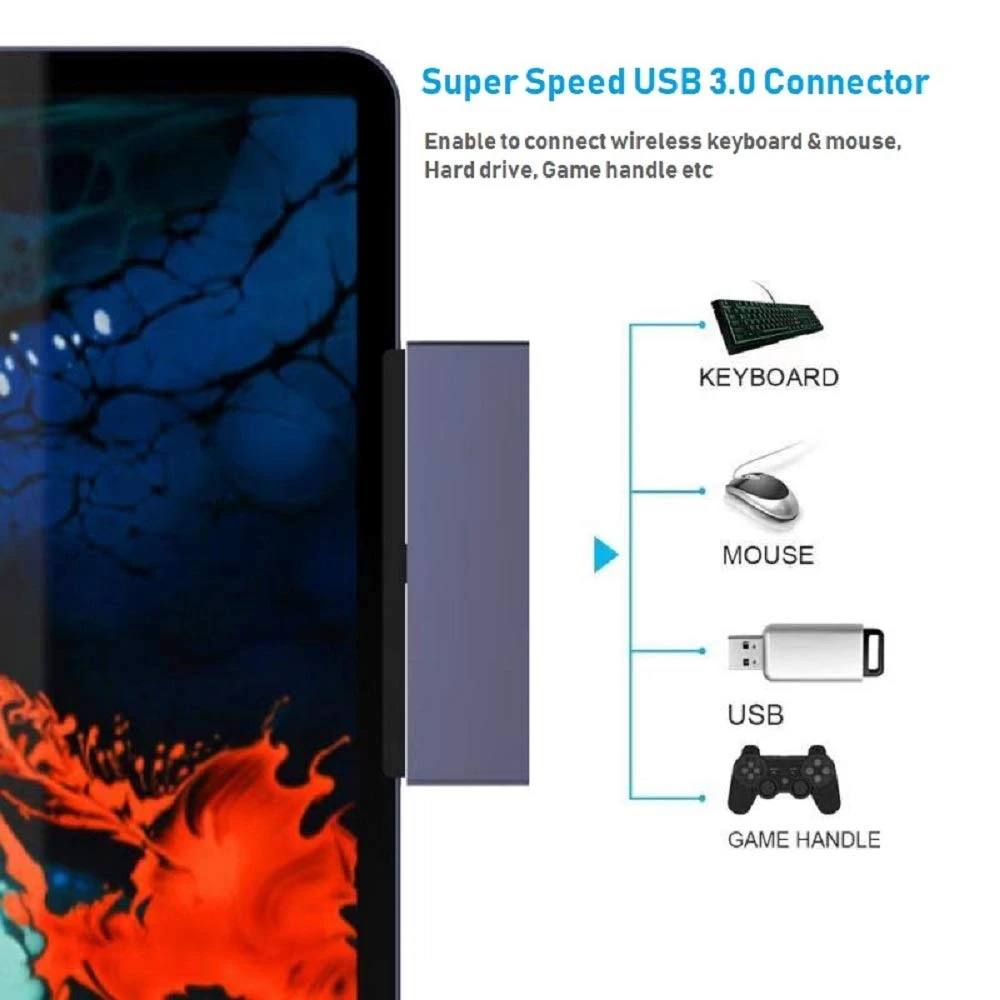 USB C концентратор адаптер с TYPE зарядка PD 4 K HDMI 3 0 5 мм наушники 2018 iPad Macbook Pro SAMSUNG S8 S9