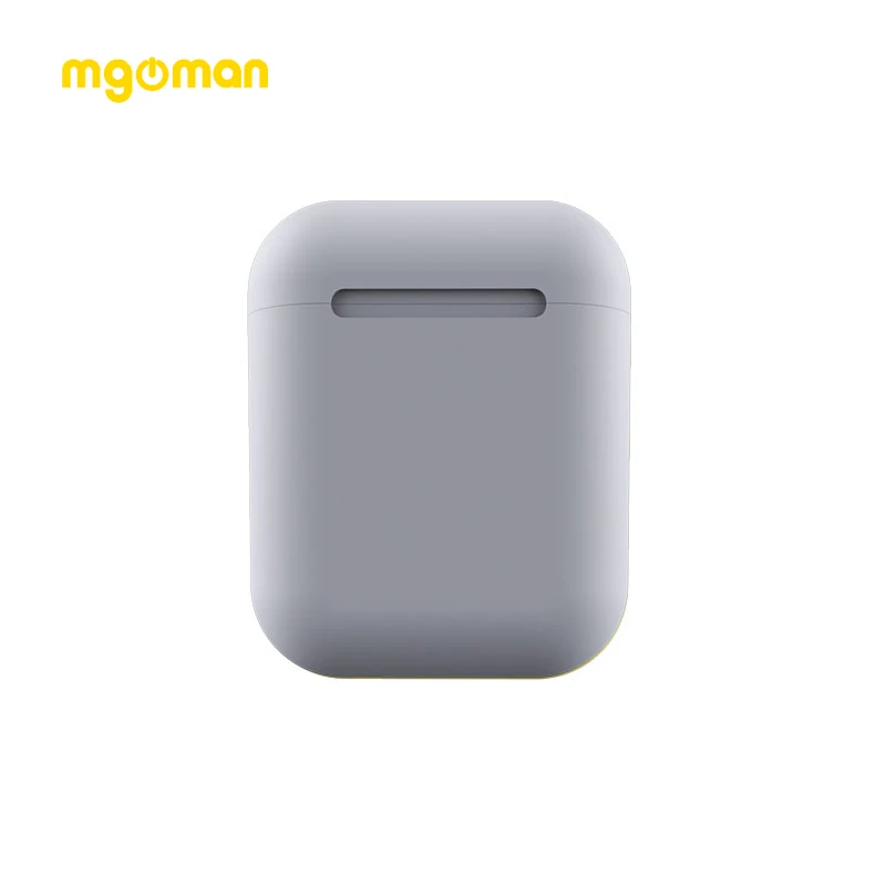 Mgoman новые Macaron Inpods12 TWS наушники для быстрой зарядки беспроводные цветные наушники-капли Bluetooth 5,0 гарнитура PK i12 i60 i7s - Цвет: Standard Gray