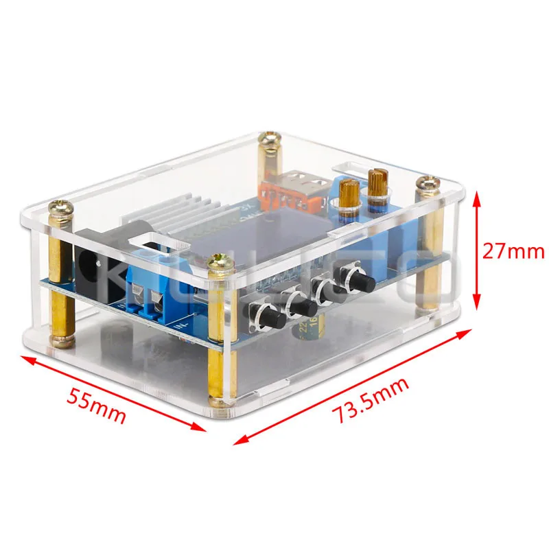 Модуль питания DC 5V~ 27V до 1~ 24V 3A преобразователь питания/понижающий модуль 30W Регулируемый регулятор напряжения/адаптер/драйвер
