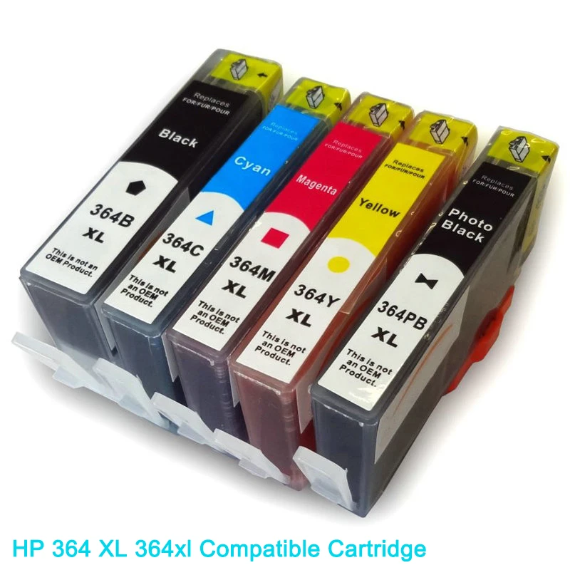 Vilaxh Совместимый картридж для hp 364 XL 364xl DeskJet 3070A 3520 4610 4620 5510 5520 6520 7520 7510 принтер|ink