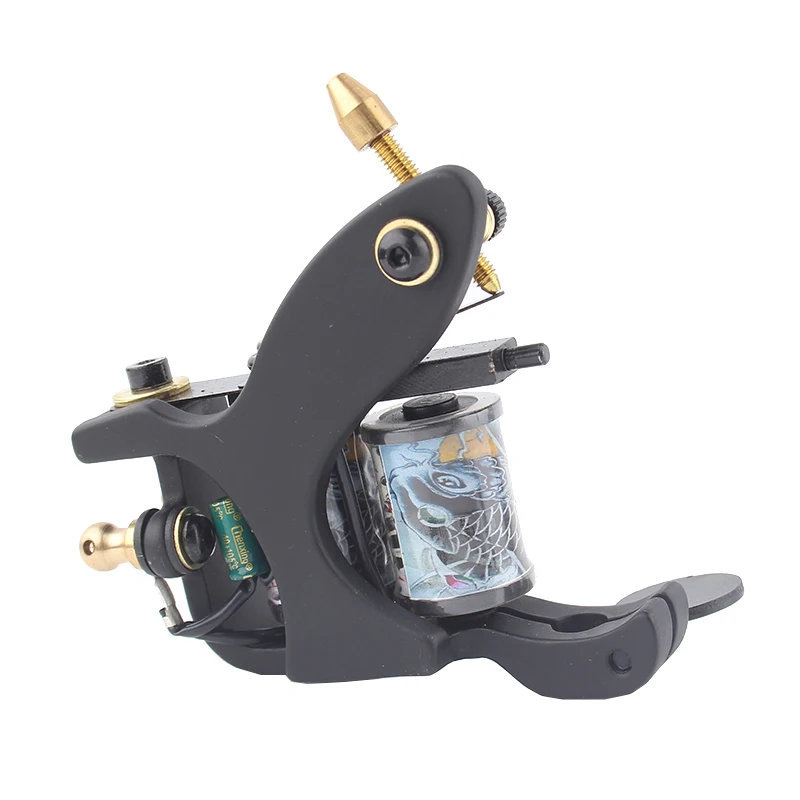 Профессиональная ручная работа углеродистая сталь татуировочная машинка