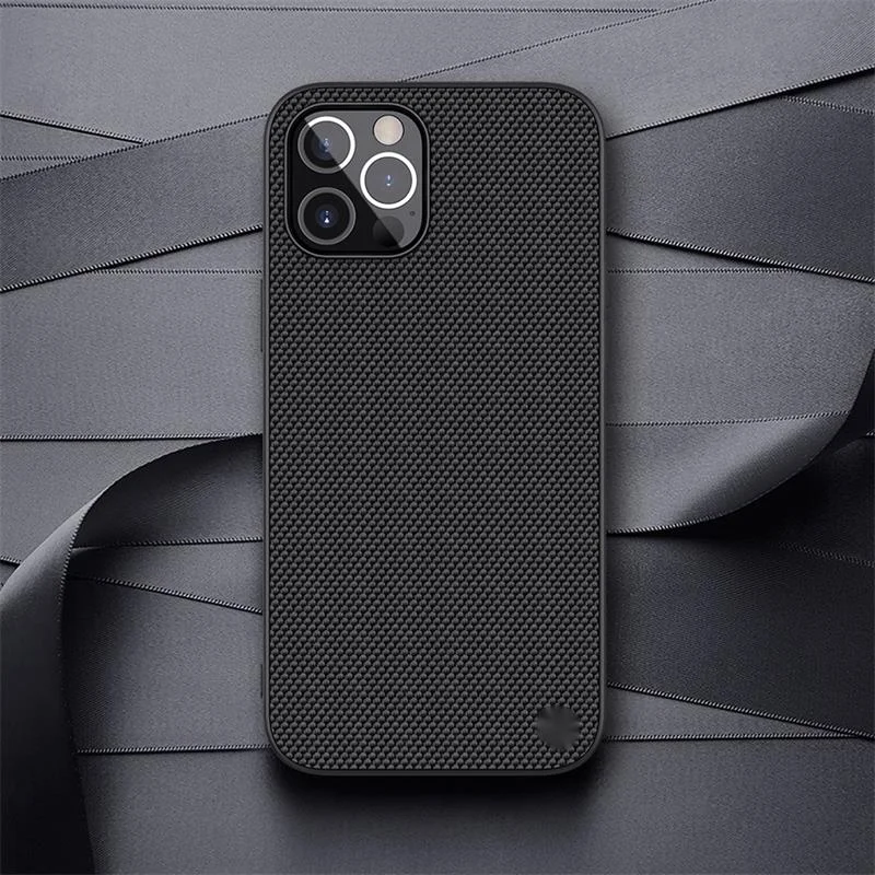 

Подходит для текстурированной нейлоновой задней крышки iPhone 12 Pro / 12 Pro Max