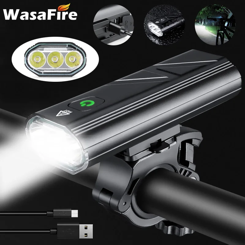 Велосипесветильник передсветильник фсветильник 5200 лм светодиодный Ода T6 мАч