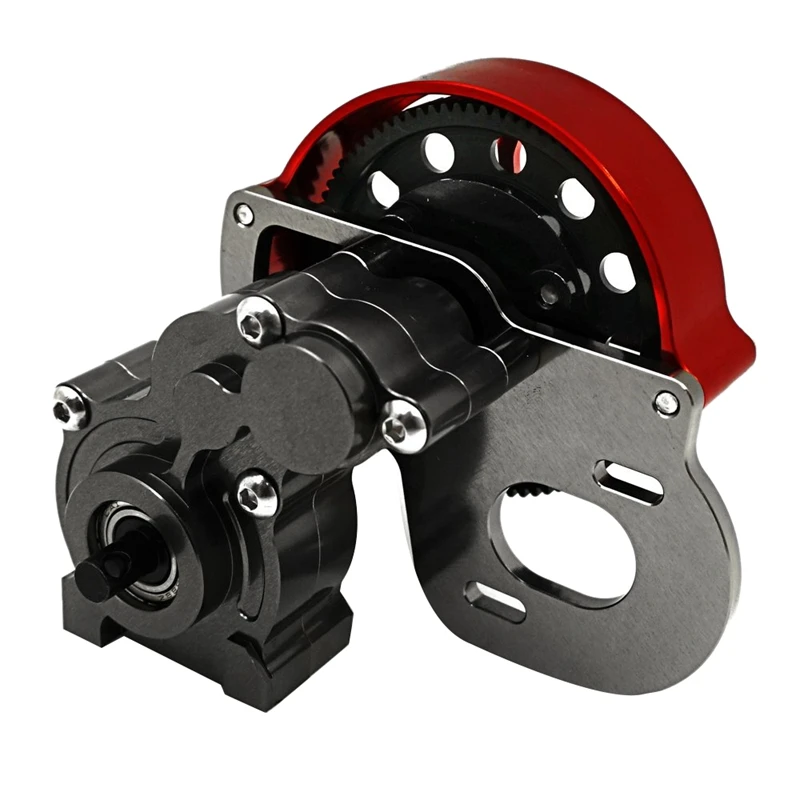 

for RC AXIAL SCX10 Truck Alloy Gear Box,Full Metal Assembled Transmission Gearbox with Steel Gear Set
