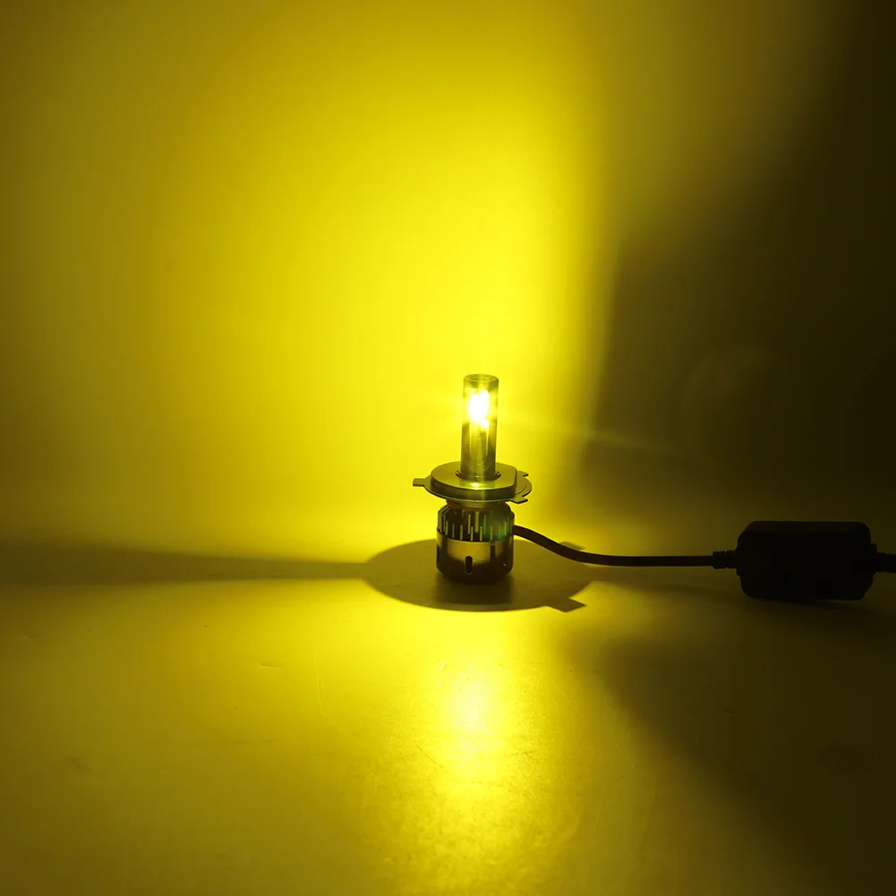 

2 Pcs Head Light H4 4300K/3000K/6000K 35W Car Front Fog Lamp 4000lm DC12~24V Fog Light