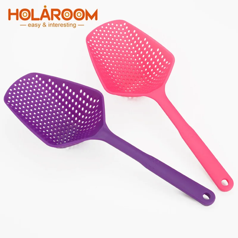 Holaroom 1 шт. Совок Дуршлаг слив приборы для приготовления пищи овощи водозабора