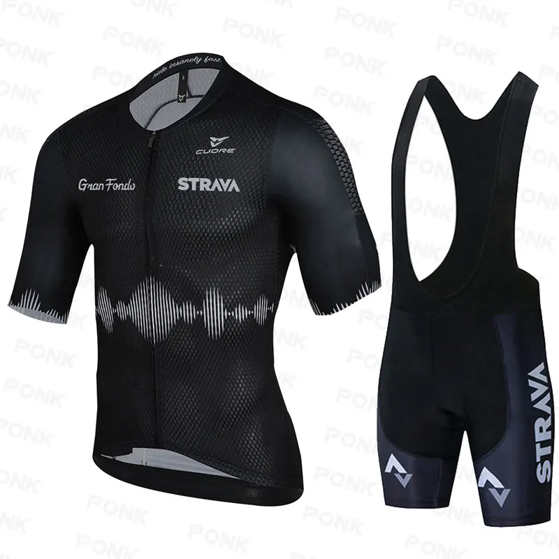 

2021 летний велосипедный комплект из джерси STRAVA, одежда для езды на велосипеде, Мужская одежда для езды на велосипеде, одежда для езды на горно...