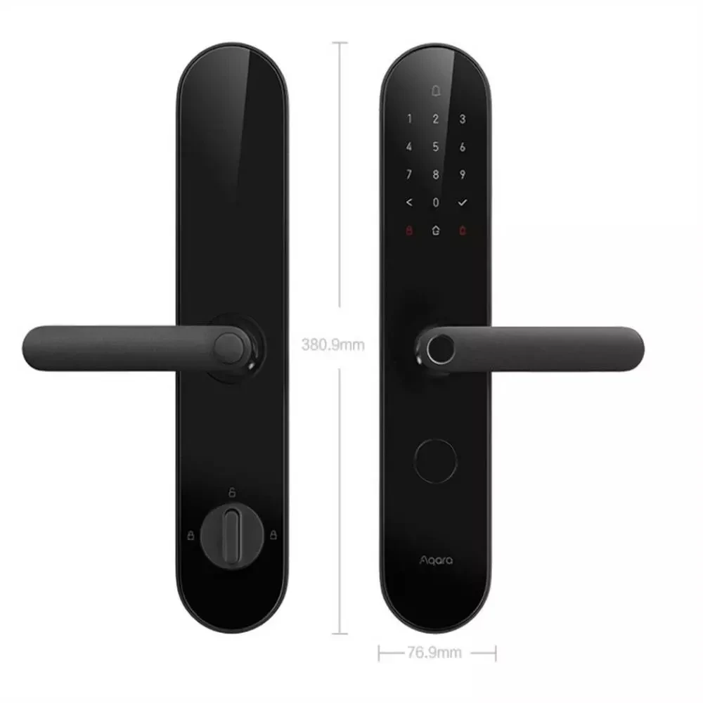 Умный дверной замок Aqara N100 разблокировка по отпечатку пальца Bluetooth пароль звонок