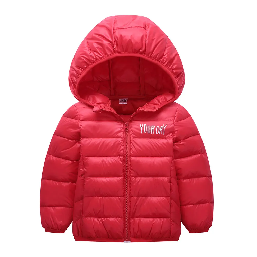 Осень-зима 2020 легкие куртки для мальчиков хлопковые пуховики с мультяшным
