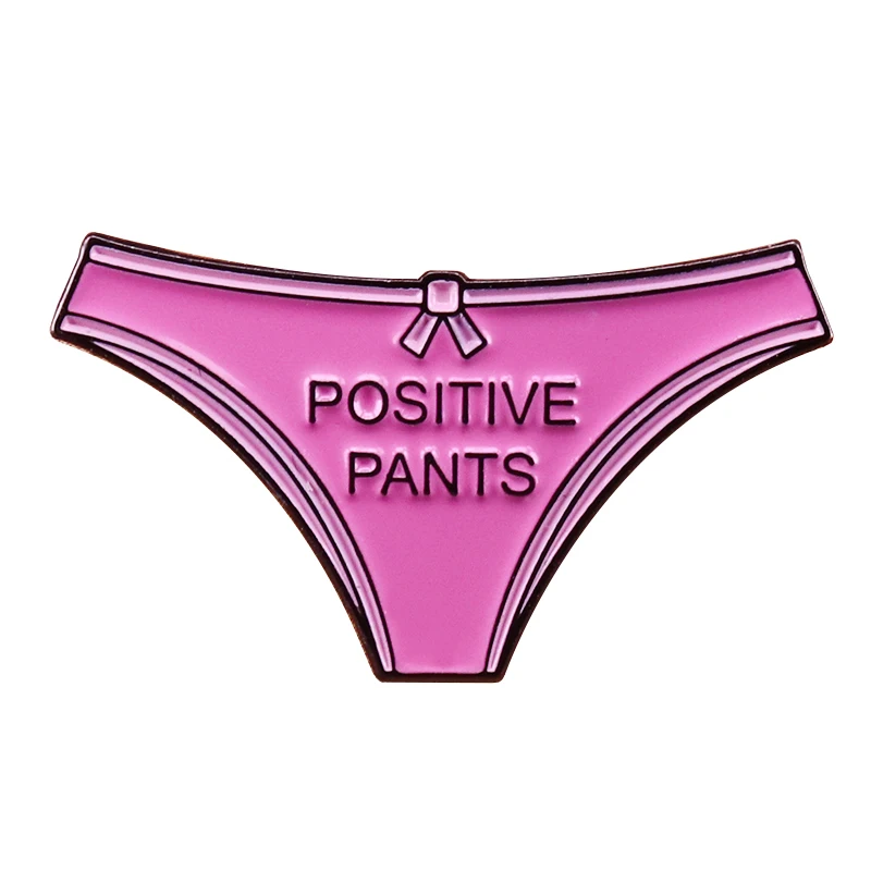 

Медные булавки для лацканов "Positive Pants"