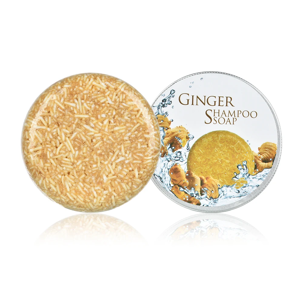 Твердый шампунь Polygonum Ginger мыло для защиты от перхоти и роста волос холодная