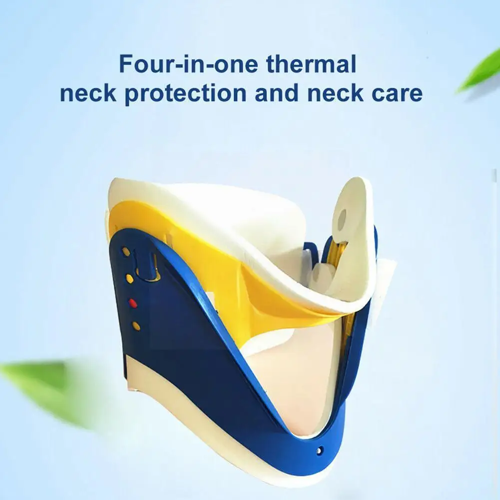 

Medical Cervical Neck Brace Collar With Chin Support Pain Adjustable Fix Relief Cervical Foam Care Health Posture Corrector Y1Z5