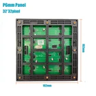 HD-экран P6 SMD наружный полноцветный 6 мм светодиодный пиксель 32*32 модуль 192*192 мм RGB Светодиодная панель видео настенный дисплей для рекламных щитов