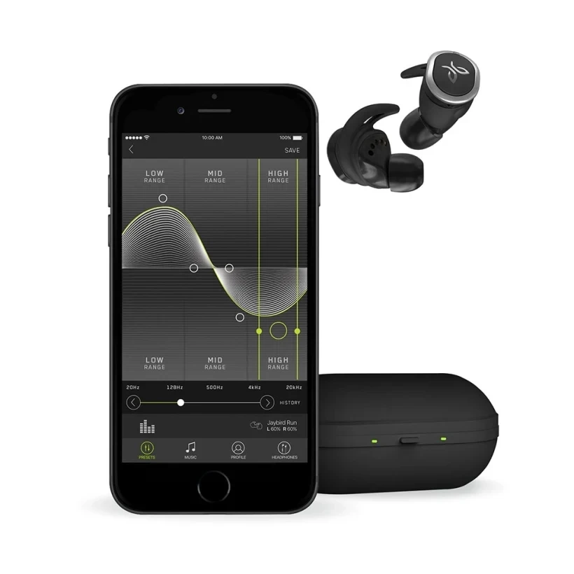 Новые беспроводные наушники Logitech Jaybird RUN True спортивные вкладыши для бега