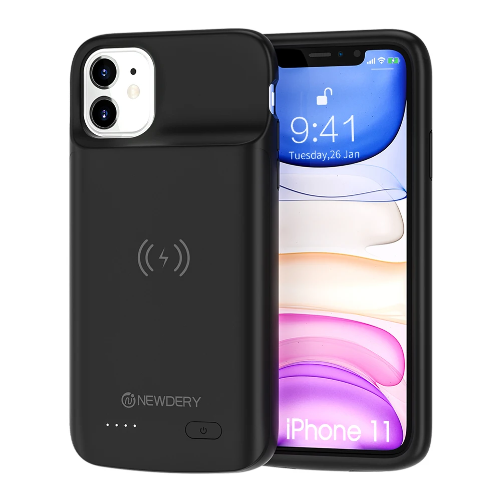 Беспроводной чехол для аккумулятора для iphone X XS XR Xs Max 11 pro Чехол для аккумулятора Qi чехол для беспроводной зарядки для iphone 11 11 pro max