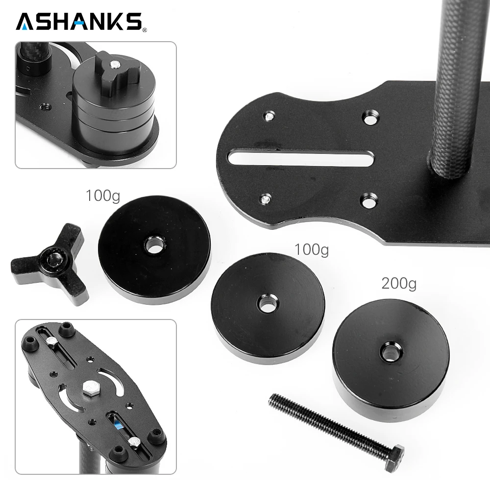 Стабилизатор для цифровой зеркальной камеры ASHANKS Steadicam Ручной из углеродного