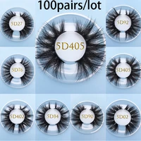 mikiwi wholesale order free logo100pairslot 100 cruelty free natural resuable popular lashes custom square box 5d mink eyelash