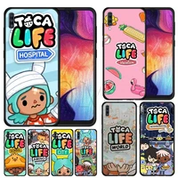 toca boca toca life world game phone case for redmi note 4 5 5a 6 7 8 8t 9 10 4g pro luxury soft silicone cover fundas coque