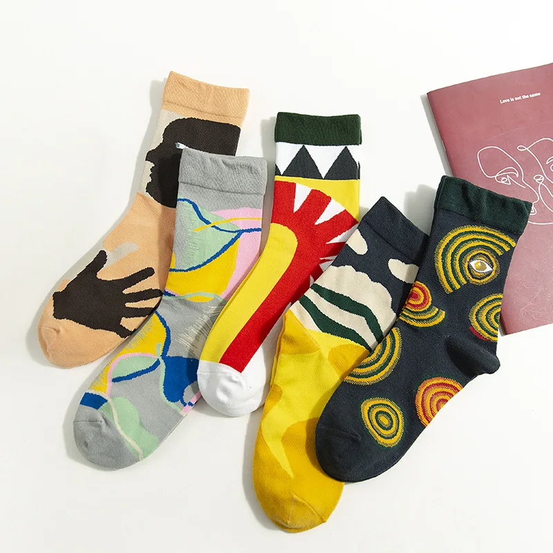 Милые женские носки CA097 5 цветов высококачественные модные с бриллиантами теплые