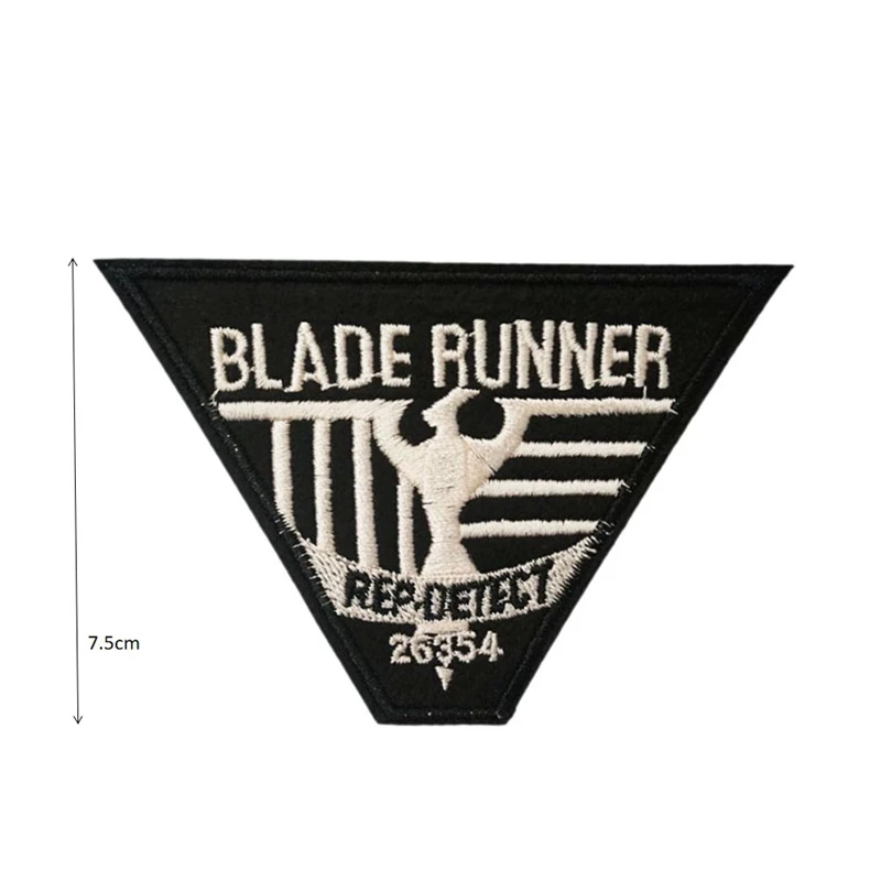 Blade Runner Tyrell Genetic Replicants Owl Uniform Movie TV Iron On Sew On Patch Cosplay Comstume scrapbooking accessories - Color: Antique Copper