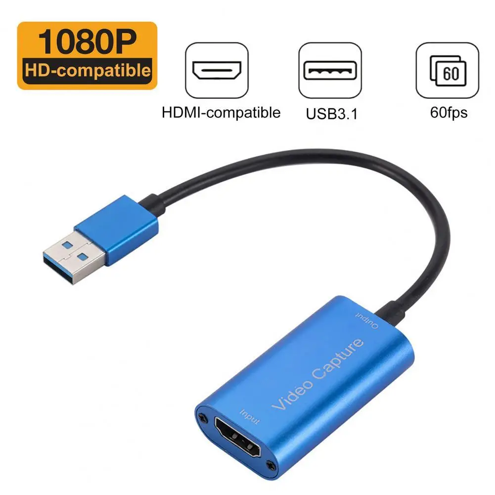 

Преобразователь видео со стабильным выходом HDMI-совместим с USB Type-C 4K компактный адаптер «штырь-гнездо» для компьютера ТВ дисплея телефона