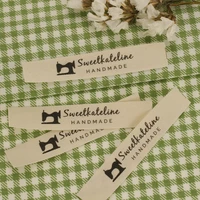 custom sewing labels personalized brand clothing tags logo your name 12mm x 70mm for handmade items md5026