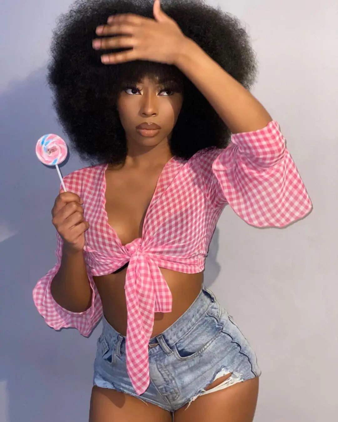 Женская модная футболка с глубоким V-образным вырезом | одежда