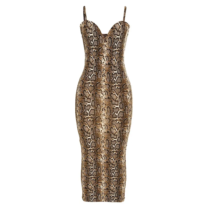 

Dresses for Women 2021 Summer New Women's Suspender One Neck Sexy Club V-neck Open Back Slim Fitting Dress Long Skirt