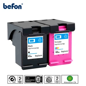 Befon 65XL Совместимый картридж для hp 65 XL hp 65 для hp Envy 5010 5020 5030 5032 5034 5052 5055 2622 2624 2652 2655 принтер