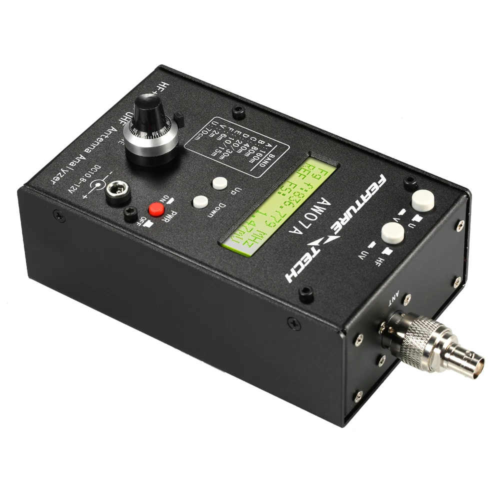 AW07A HF/VHF/UHF 160M Impedance SWR Antenna Analyzer Meter for Ham Radio Hobbyists DIY