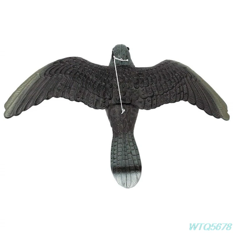 

1pc Realistic Flying Bird Hawk Pigeon Decoy Pest Control Garden Scarer Scarecrow