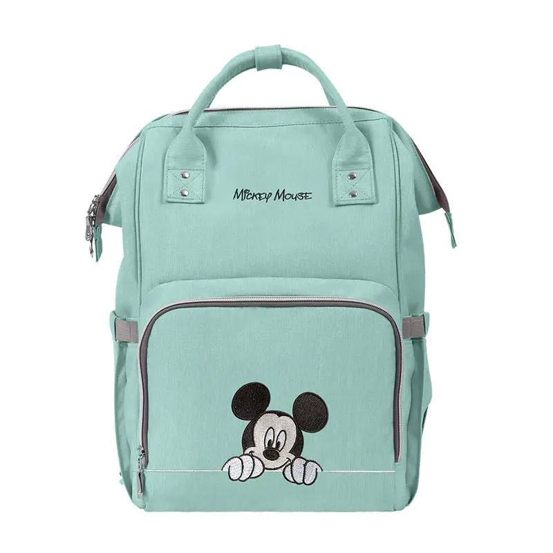 Disney Микки детские Usb пеленки мешок мода большой емкости Мумия Материнство мешок многофункциональный Путешествие в мумию коврик для коляски подгузник мешок