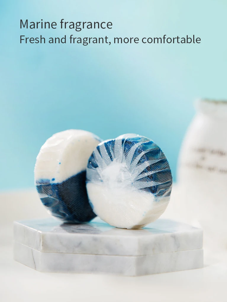 Xiaomi Mijia Clean-n-fresh двойной эффект туалетный блок Водорастворимая пленка упаковка Анионный активный фактор глубокий прозрачный туалетный мешок