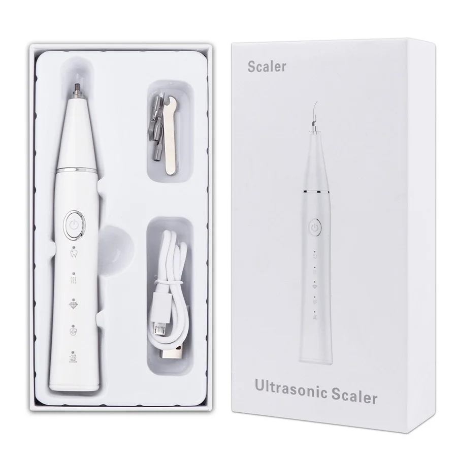 

Household Sonic Dental Calculus Remover Tartar Remover Tartar Ultrasonic Whitening USB Rechargeable electric tooth scaler