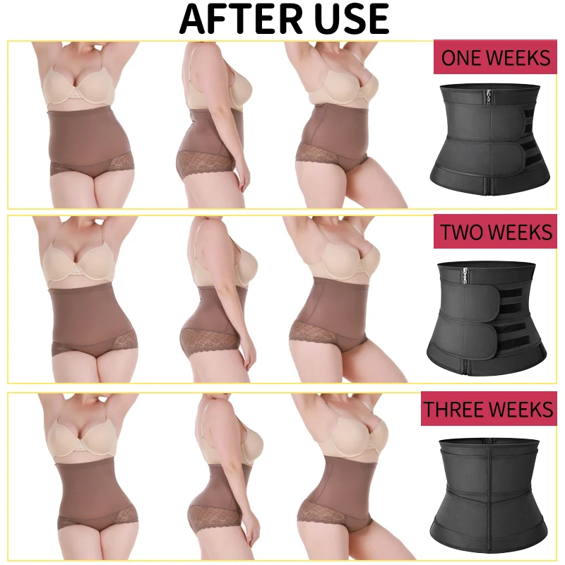 

Waist Trainer Steel Boned Neoprene Body Shaper Women Belly Shaping Trimmer Belt Tummy Sweat Shapewear Slimming Sheath Corset
