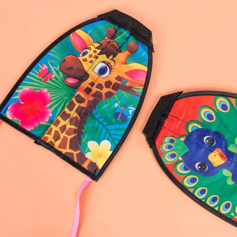 

2PCS Elastic Small Kite Children Breeze Easy to Fly Kindergarten Outdoor Toy