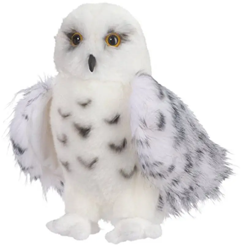 30 см Гарри домашних животных Hedwig Снежный белый сова Мягкие Животные плюшевые игрушки - Цвет: Белый