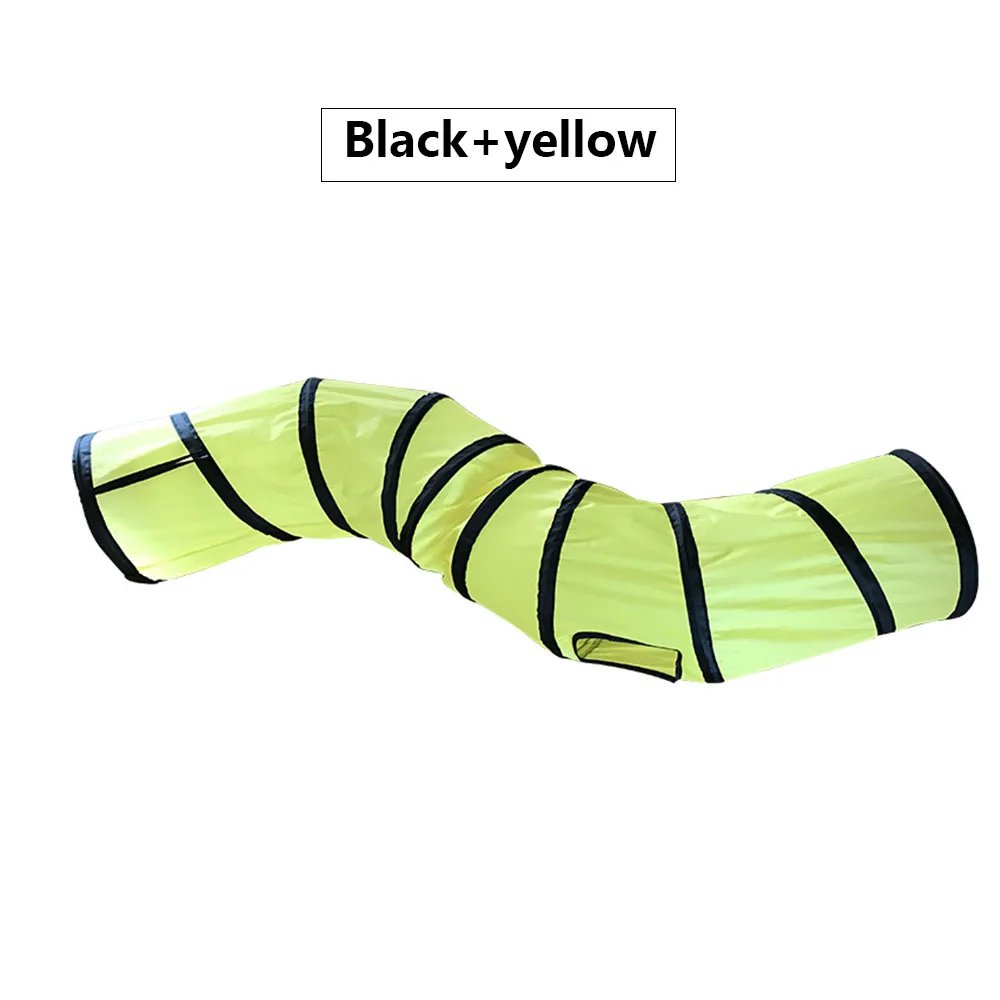 Лидер продаж S-образный складной туннель для домашних животных 3 цвета игрушка