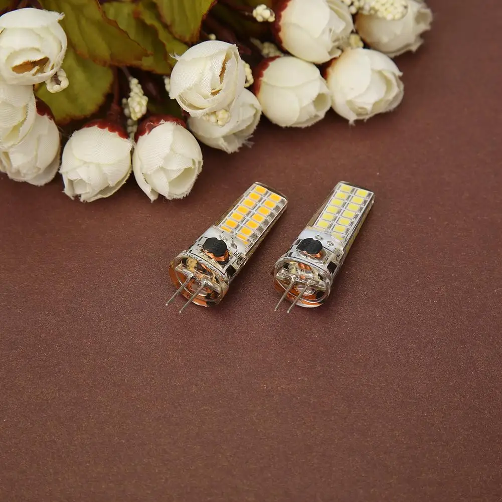 

28 Lamp Beads G4 LED Corn Light Bulbs 85-265V SMD2835 Silicone Flicker-free Corn Lamp Bulb 90-100LM Halogen Lighting Decor