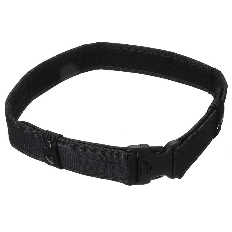 Ремень тактический для полицейской безопасности черный боевой ремень 2 дюйма
