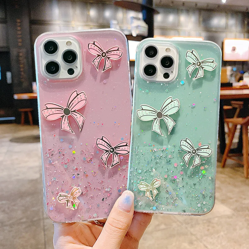 

Glitter butterfly Case For Vivo V11i Y97 V15 S1 Pro V17 V20 SE X60 Y17 Y15 Y12 Y3 Y20 Y93 Y91C Y91 Y95 iQOO Z3 Y52 Cover Silicon