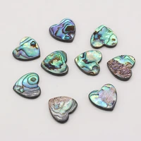 5pcs fine heart shape natural shell beads accessories abalone loose beads for making diy jewelry necklace bracelet 12mm
