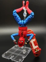 genuine marvel action figure shf spider man hero expedition movable doll model toy birthday gift