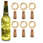 Гирлянда с пробкой для бутылок, 20 светодиодов, 46 шт.