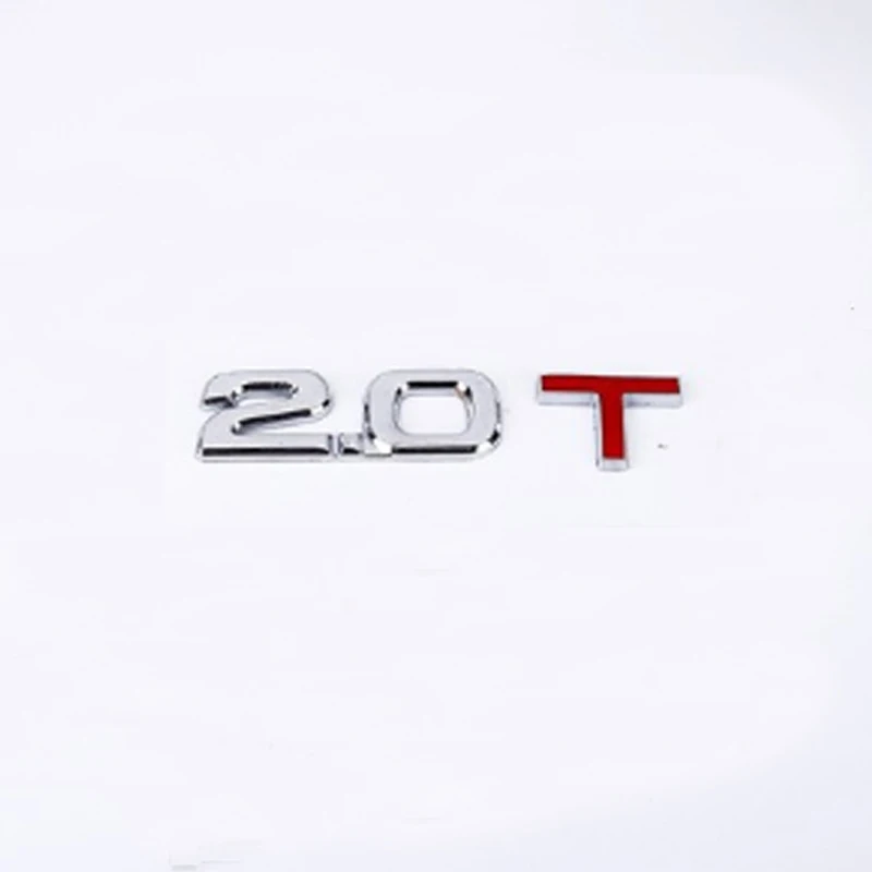 

3D металлический Автомобильный багажник, эмблема двигателя, автомобильные наклейки 1,3 T 1,4 T 1,5 T 1,6 T 1,8 T 2,0 T 2,2 T 2,4 T 2,5 T 2,8 T