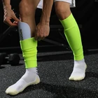 Профессиональные эластичные футбольные гетры, детские, подростковые, взрослые, футбольные, бейсбольные гетры, спортивные, безопасные, с пользовательским логотипом